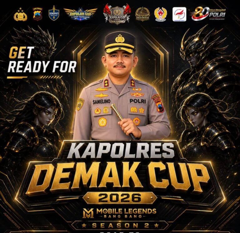 Turnamen Mobile Legends Kapolres Demak Cup 2026 Season 2