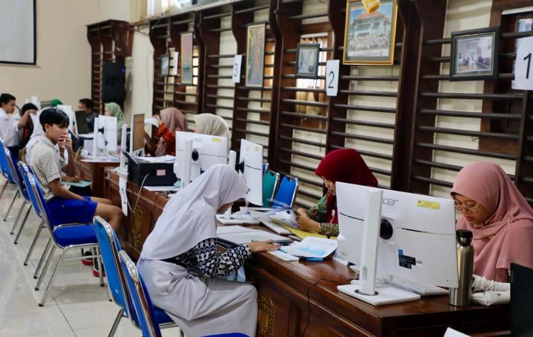 Daftar ulang SPMB Jateng