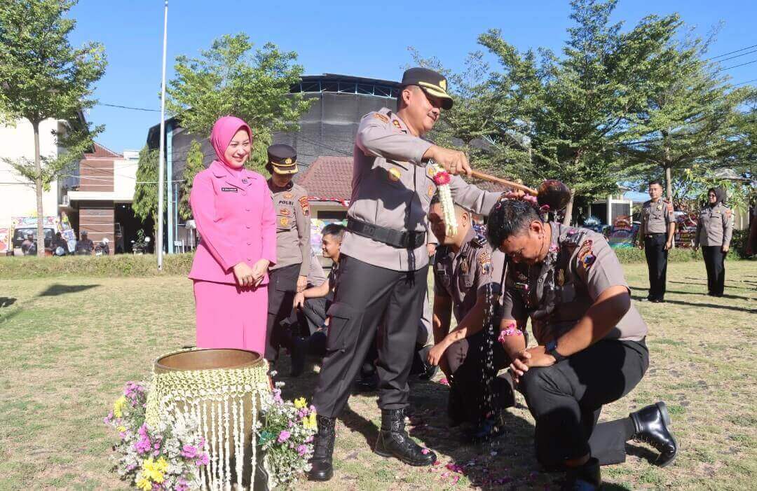Kenaikan pangkat personel Polres Demak