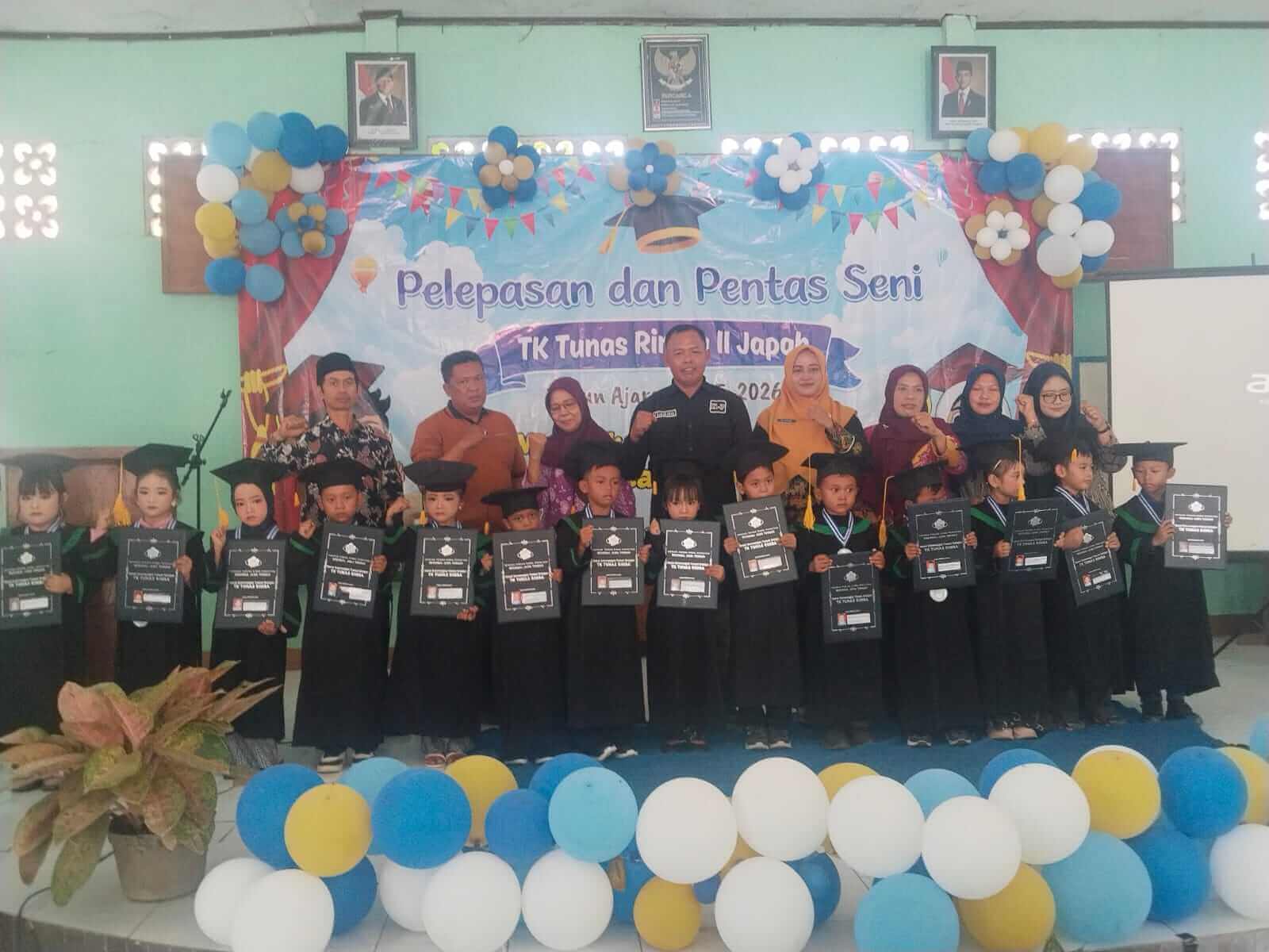 Pelepasan Siswa TK Tunas Rimba II Japah