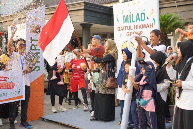 Milad ke-26 Baitul Hikmah Group Meriah, Bagikan Telur untuk Edukasi Cegah Stunting