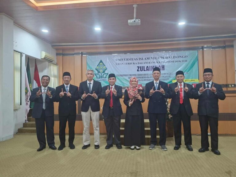 Ujian Terbuka Promosi Doktor Zulaikhah