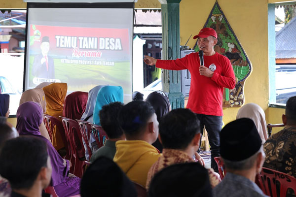Gelar Temu Tani di Kalisoro, Ketua DPRD Jateng Sumanto Bahas Potensi Pertanian dan Pariwisata