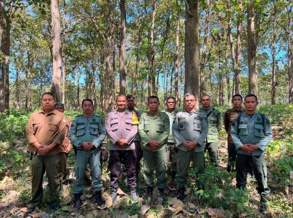 Patroli gabungan Perhutani Kebonharjo