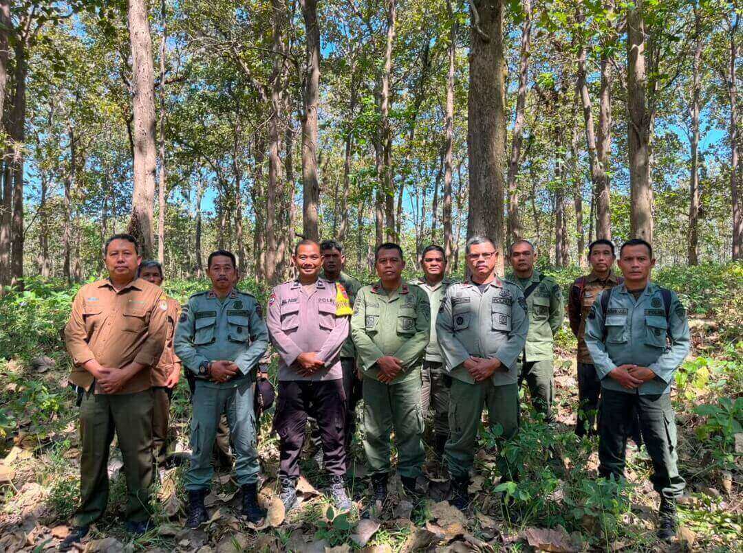 Patroli gabungan Perhutani Kebonharjo