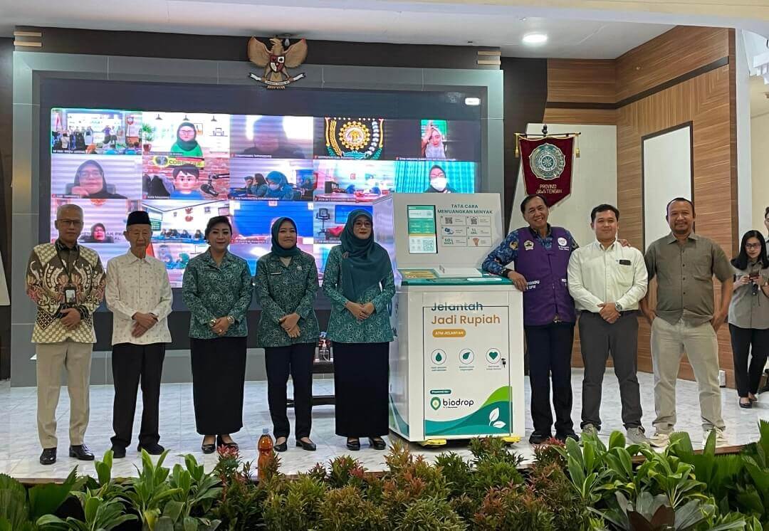 Peluncuran Gerakan Jelantah Jadi Rupiah