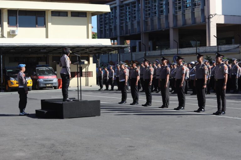 Kenaikan pangkat personel Polres Semarang