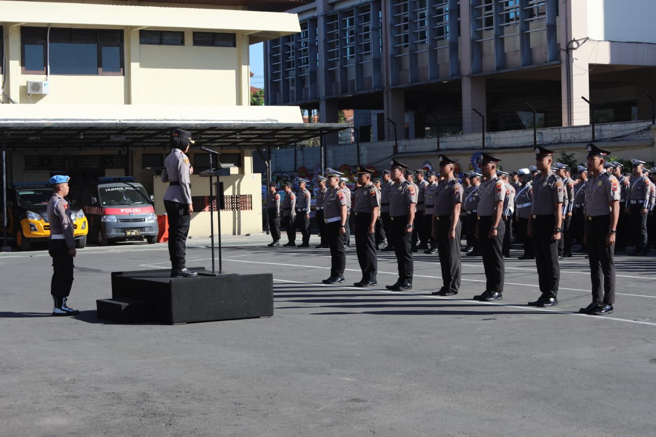 Kenaikan pangkat personel Polres Semarang