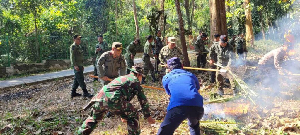 Perhutani Mantingan Gelar Apel Siaga Karhutla
