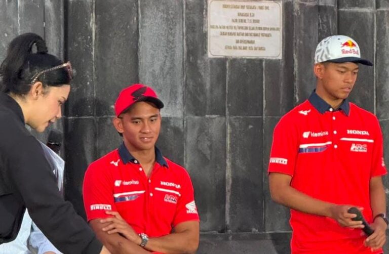 Sultan HB X Suntik Semangat Pembalap Veda Ega dan Mario Aji Hadapi Persaingan Balap Dunia