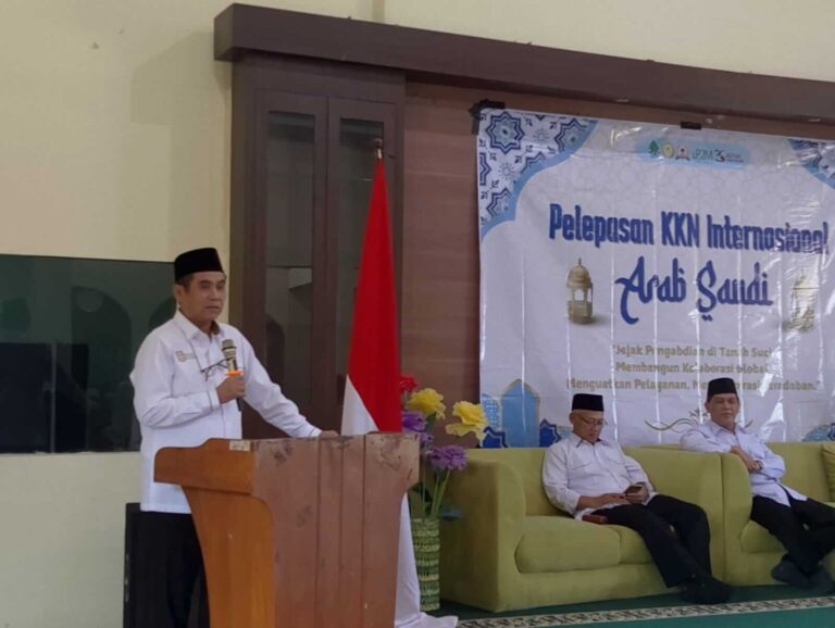 Pelepasan peserta KKN Internasional Haramain Tahun 2026 UIN Walisongo