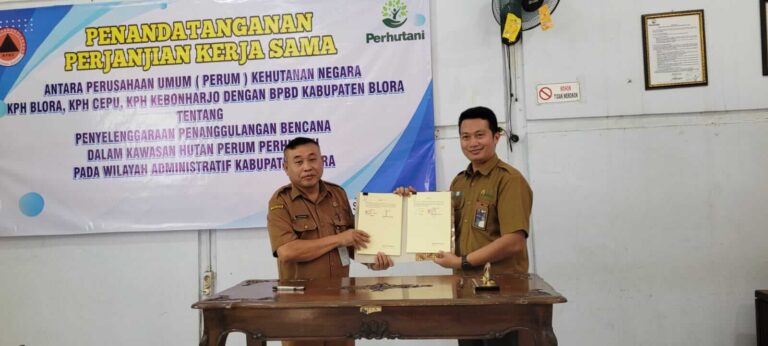 Perhutani Kebonharjo dan BPBD Blora