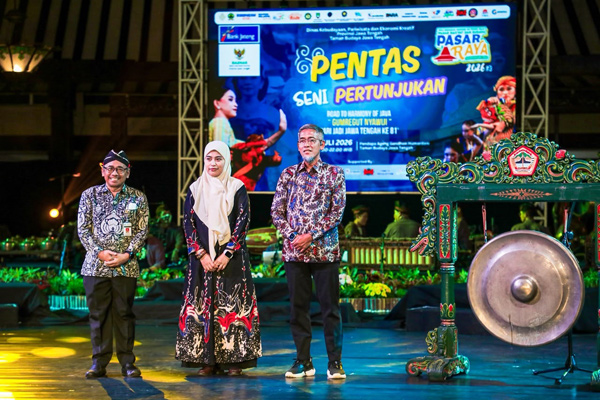 Pasar Rakyat dan Budaya Jateng 2026 Mulai Dibuka, Tampilkan Ratusan Karya Seni