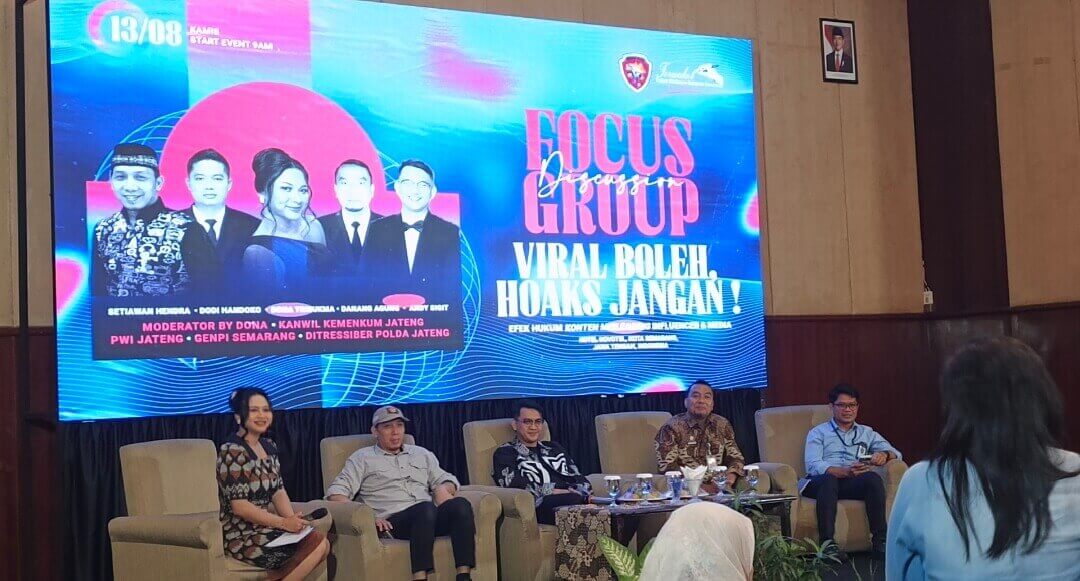 Jurnalis FC FGD Viral Boleh Hoaks Jangan