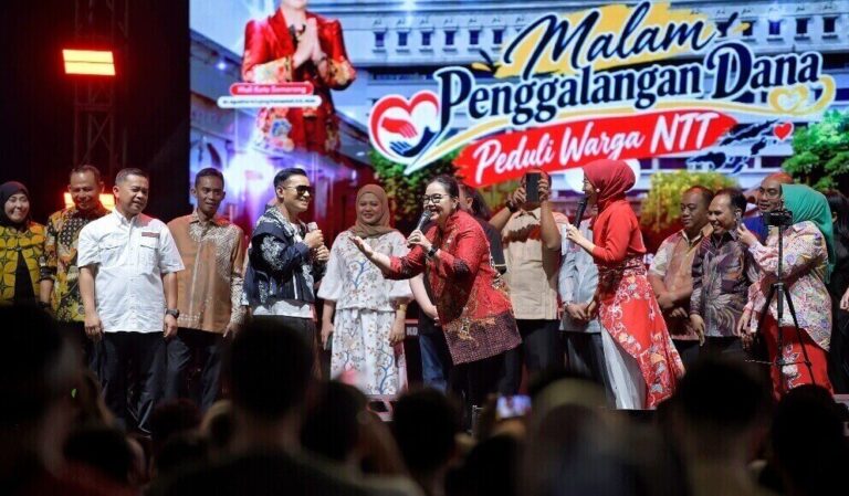 Malam penggalangan dana peduli warga NTT