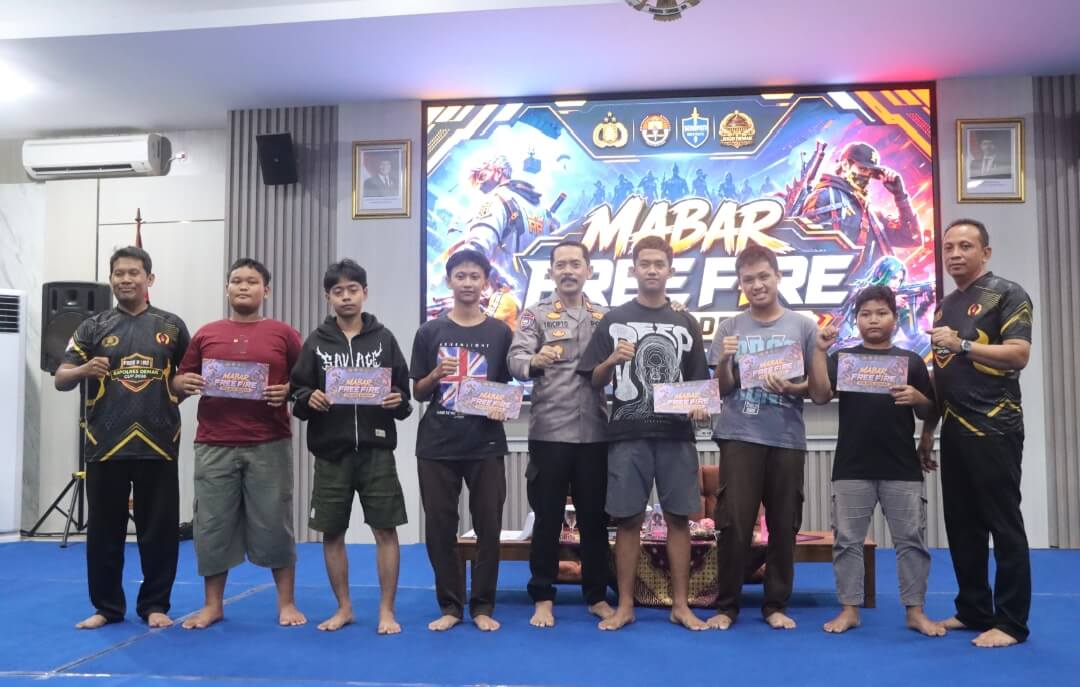 Polres Demak Mabar Free Fire