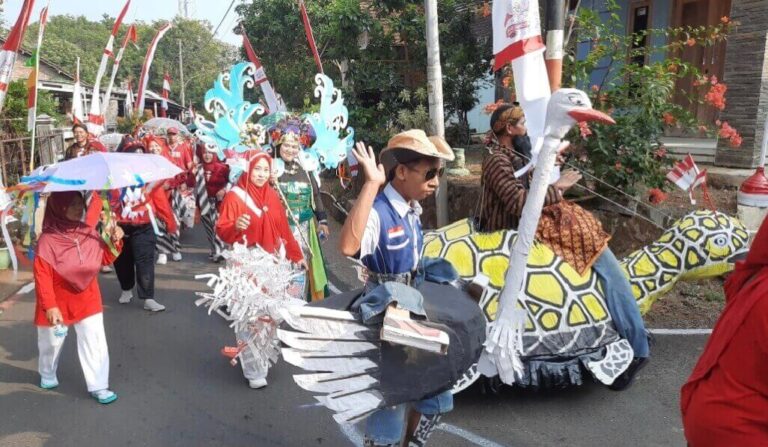 Karnaval HUT RI ke-81 di Pakintelan