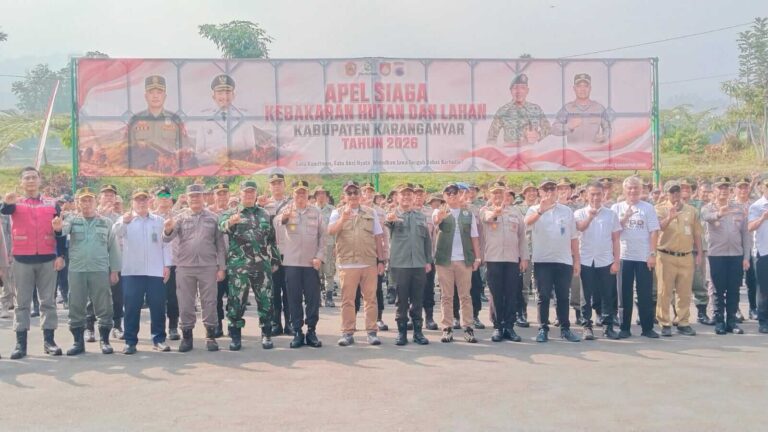 Apel Siaga Kebakaran Hutan dan Lahan Kabupaten Karanganyar