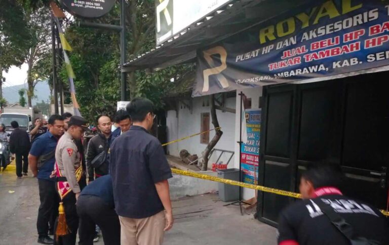 Pencurian di Counter HP Royal Phone Ambarawa