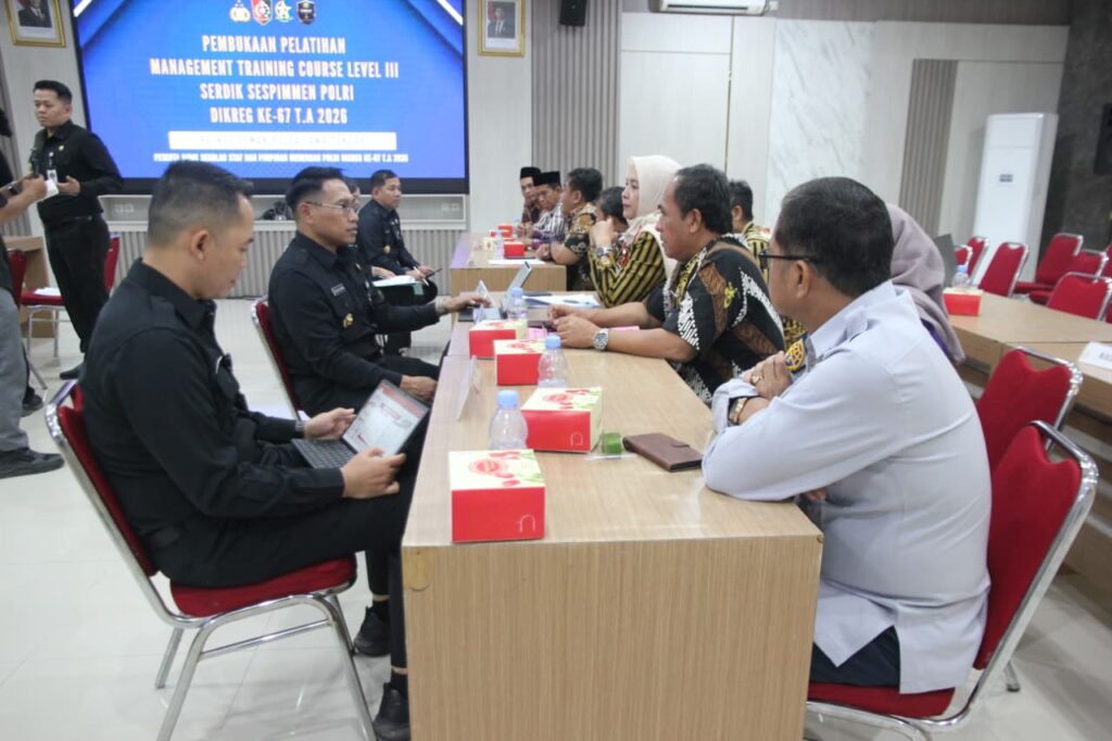 Peserta Didik Sespimmen Polri di Demak