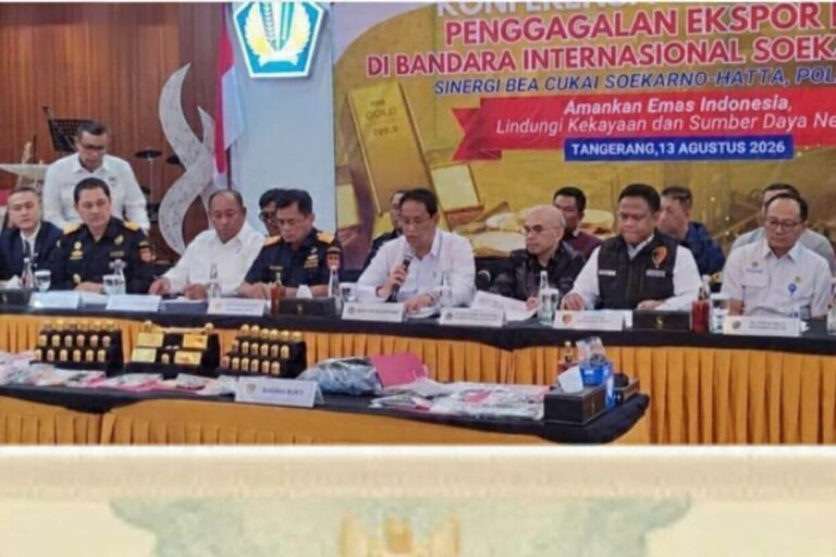 Konferensi pers Kemenkeu