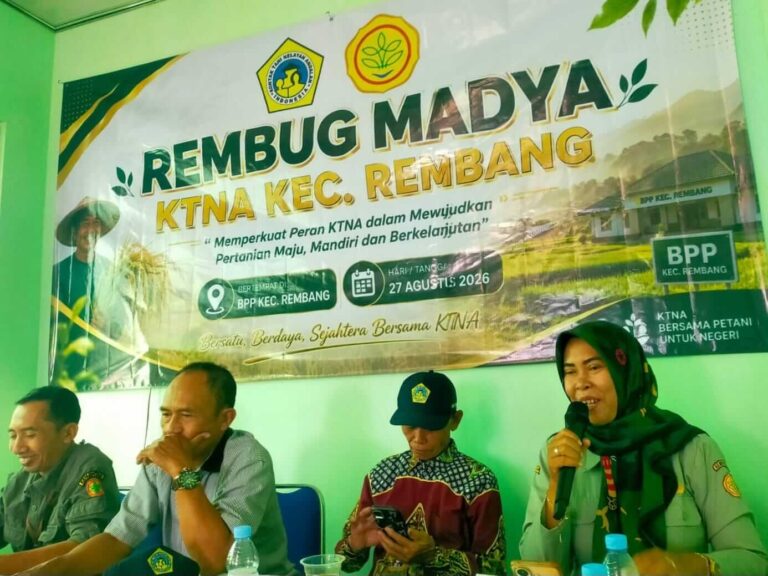 Rembug Madya KTNA Kecamatan Rembang Bersama BPP