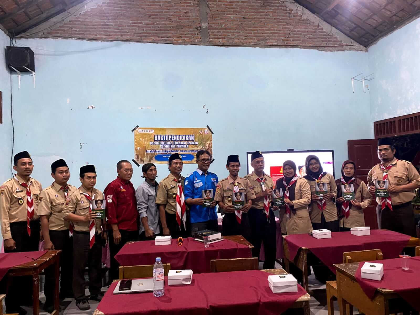 Kwarcab Rembang menggelar bakti pendidikan