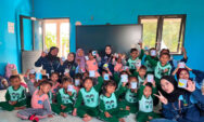 Tanamkan Kebiasaan Sejak Dini, KKN MIT-22 UIN Walisongo Sosialisasikan Gemar Menabung di TK Nusa Indah II