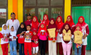 Pawai Sepeda Hias, KKN Posko 98 Semarakkan Semangat Kemerdekaan Bersama TPQ Bustanul Quran