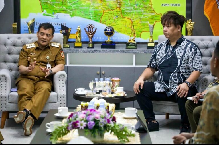 Gubernur Jateng audiensi