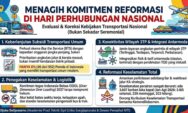 Menagih Komitmen Reformasi di Hari Perhubungan Nasional
