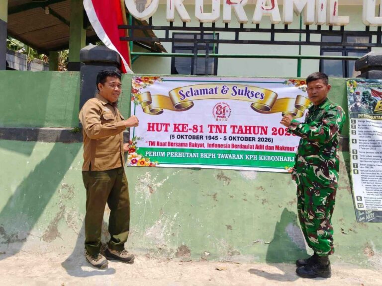 Tasyakuran HUT ke-81 TNI di Koramil Kenduruan Tuban