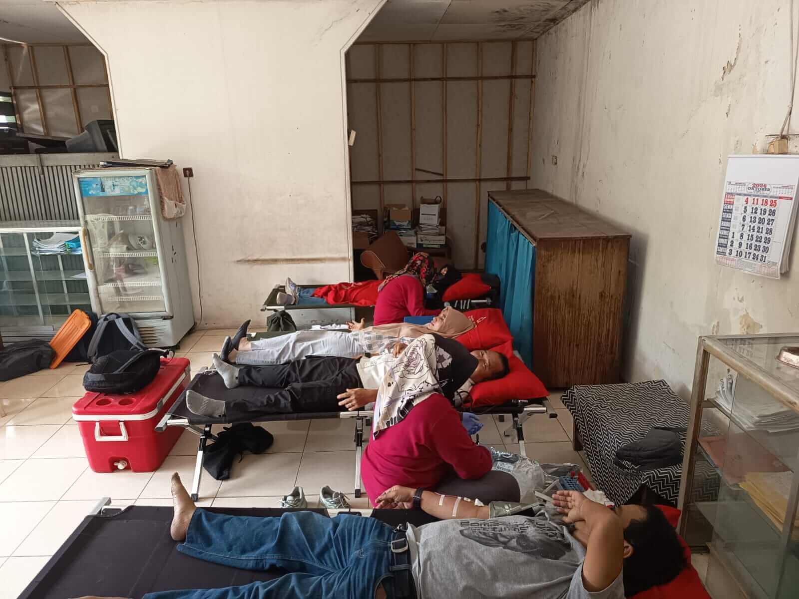 Perhutani Randublatung Gelar Donor Darah