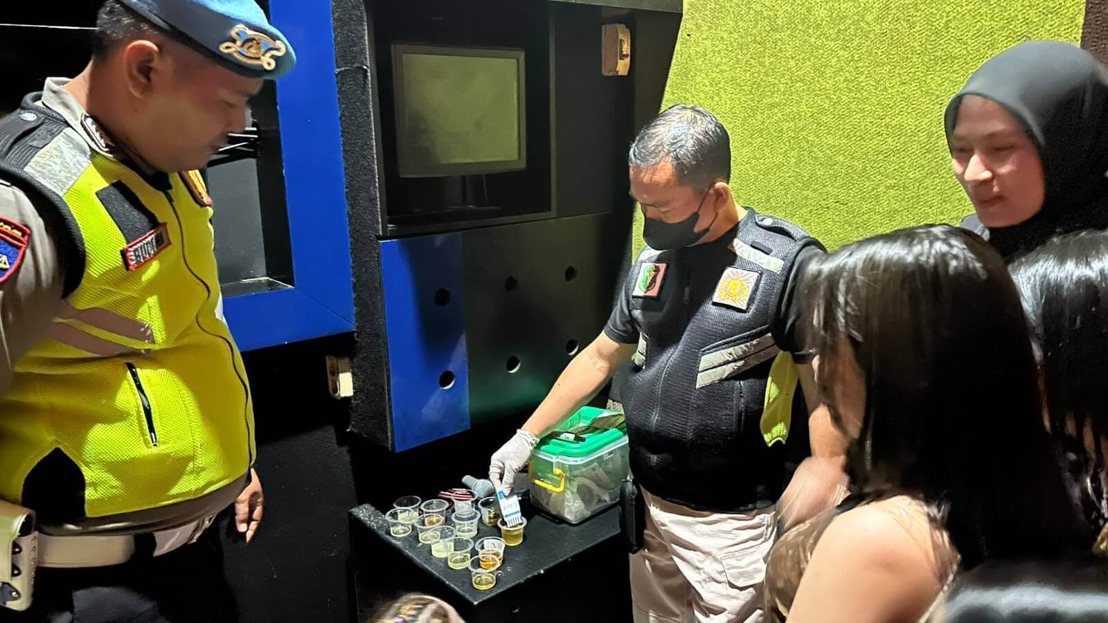 Razia Narkoba Hiburan Malam di Demak