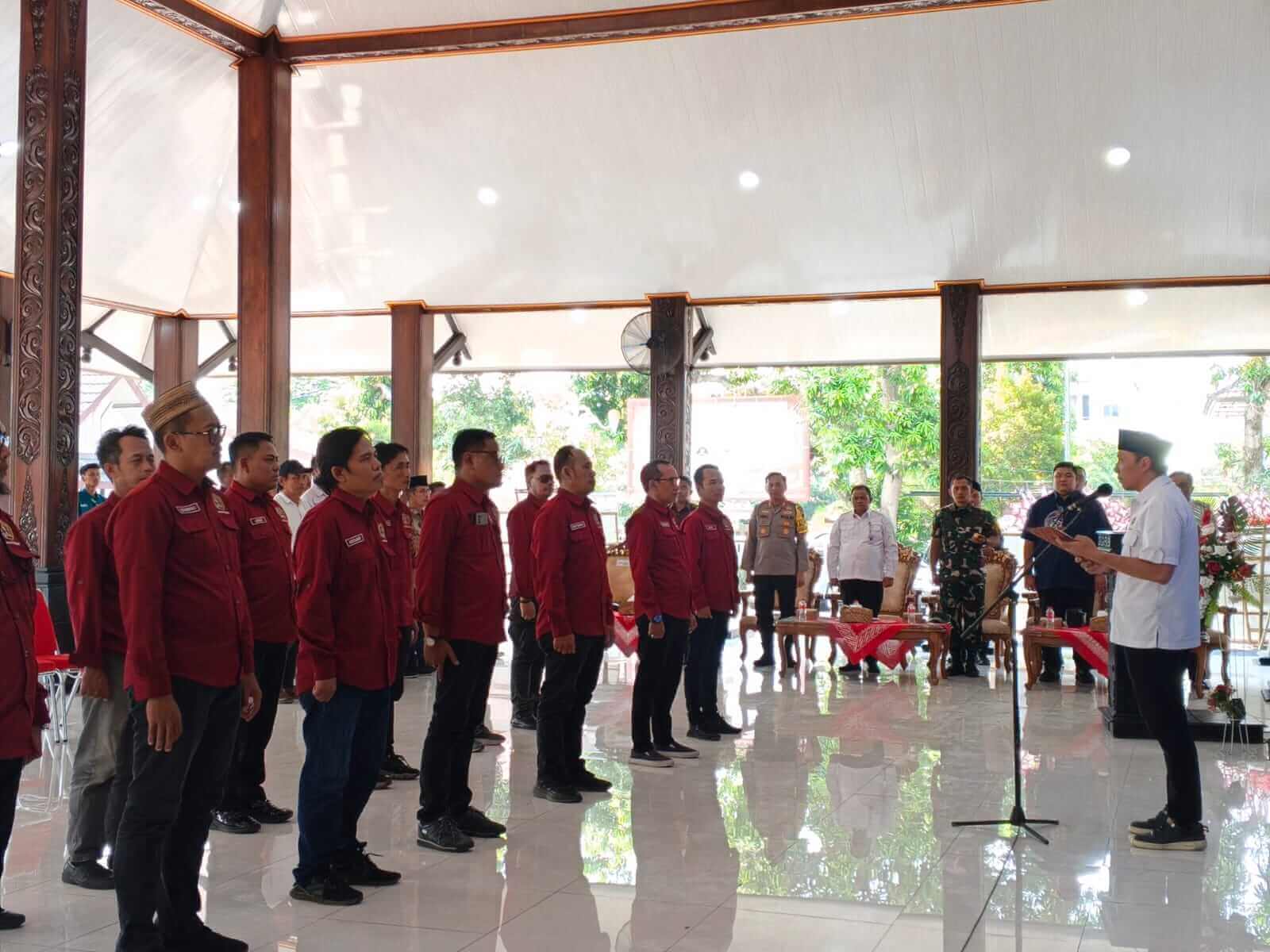 Pelantikan pengurus PWI Kabupaten Semarang masa bakti 2026–2029