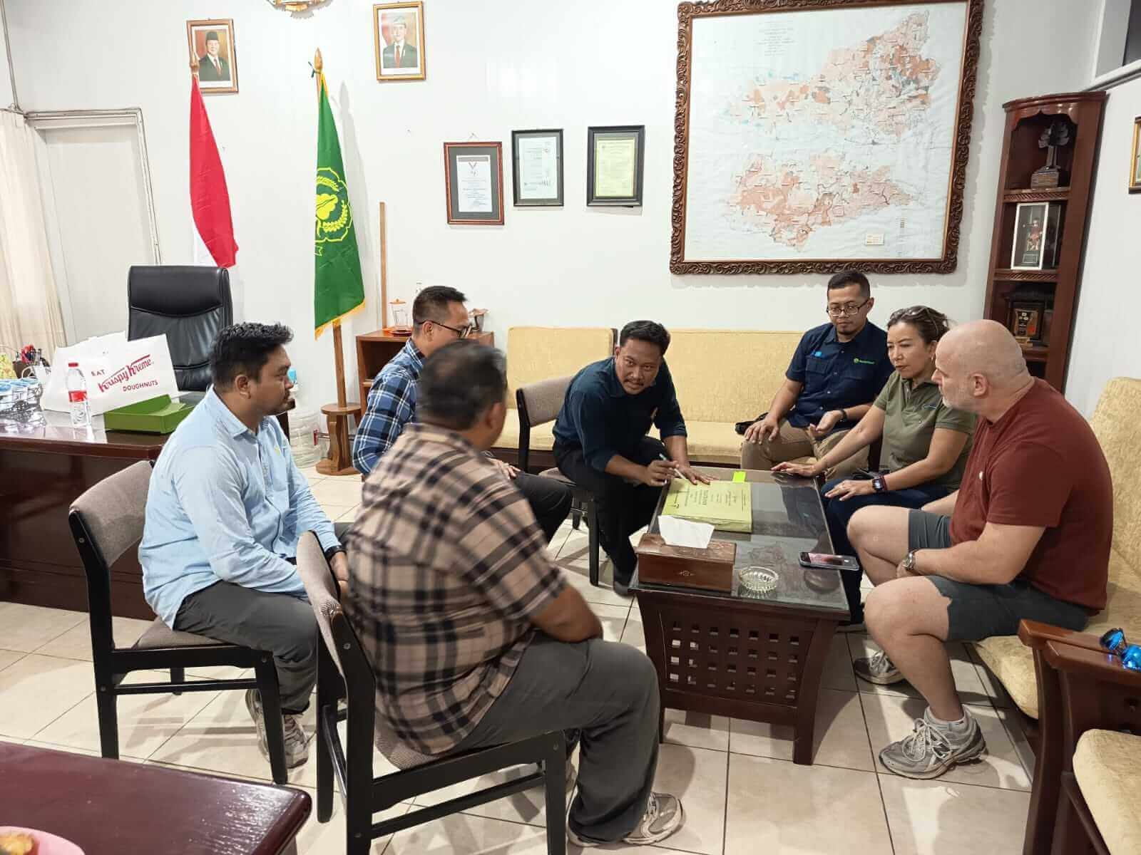 Perhutani Randublatung Terima Kunjungan PT Interkayu Nusantara