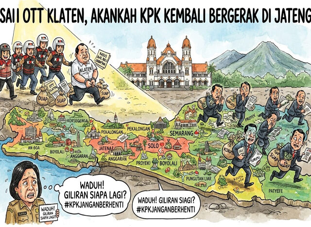 Usai OTT Klaten, Akankah KPK Kembali Bergerak di Jawa Tengah?