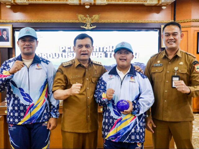 Ahmad Luthfi Pacu Atlet Disabilitas Jateng Borong Emas PeSONas di NTT