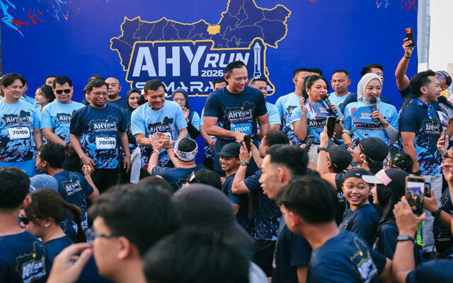 Sport Tourism di Jawa Tengah Terus Menggeliat, AHY Run 2026 Sedot Ribuan Pelari